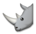 Rhinoceros Emoji Copy Paste ― 🦏 - lg