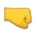 Right-facing Fist Emoji Copy Paste ― 🤜 - lg