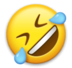 Rolling On The Floor Laughing Emoji Copy Paste ― 🤣 - lg