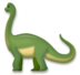 Sauropod Emoji Copy Paste ― 🦕 - lg