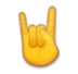 Sign Of The Horns Emoji Copy Paste ― 🤘 - lg