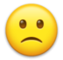 Slightly Frowning Face Emoji Copy Paste ― 🙁 - lg