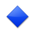 Small Blue Diamond Emoji Copy Paste ― 🔹 - lg