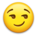 Smirking Face Emoji Copy Paste ― 😏 - lg