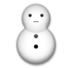 Snowman Without Snow Emoji Copy Paste ― ⛄ - lg