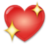 Sparkling Heart Emoji Copy Paste ― 💖 - lg