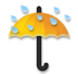 Umbrella With Rain Drops Emoji Copy Paste ― ☔ - lg