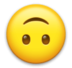 Upside-down Face Emoji Copy Paste ― 🙃 - lg