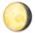 Waning Gibbous Moon Emoji Copy Paste ― 🌖 - lg
