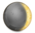 Waxing Crescent Moon Emoji Copy Paste ― 🌒 - lg