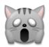 Weary Cat Emoji Copy Paste ― 🙀 - lg