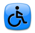 Wheelchair Symbol Emoji Copy Paste ― ♿ - lg