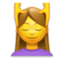 Woman Getting Massage Emoji Copy Paste ― 💆‍♀ - lg