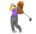Woman Golfing Emoji Copy Paste ― 🏌️‍♀ - lg