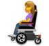 Woman In Motorized Wheelchair Emoji Copy Paste ― 👩‍🦼 - lg