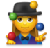 Woman Juggling Emoji Copy Paste ― 🤹‍♀ - lg