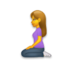 Woman Kneeling Emoji Copy Paste ― 🧎‍♀ - lg