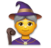 Woman Mage Emoji Copy Paste ― 🧙‍♀ - lg