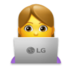 Woman Technologist Emoji Copy Paste ― 👩‍💻 - lg
