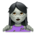 Woman Zombie Emoji Copy Paste ― 🧟‍♀ - lg