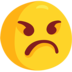 Angry Face Emoji Copy Paste ― 😠 - messenger