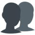 Busts In Silhouette Emoji Copy Paste ― 👥 - messenger
