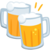 Clinking Beer Mugs Emoji Copy Paste ― 🍻 - messenger