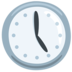 Five O’clock Emoji Copy Paste ― 🕔 - messenger