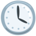 Four O’clock Emoji Copy Paste ― 🕓 - messenger