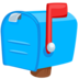 Closed Mailbox With Raised Flag Emoji Copy Paste ― 📫 - messenger