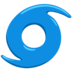 Cyclone Emoji Copy Paste ― 🌀 - messenger