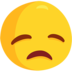 Disappointed Face Emoji Copy Paste ― 😞 - messenger
