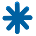 Eight-spoked Asterisk Emoji Copy Paste ― ✳️ - messenger