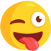 Winking Face With Tongue Emoji Copy Paste ― 😜 - messenger