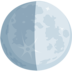 First Quarter Moon Emoji Copy Paste ― 🌓 - messenger