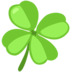 Four Leaf Clover Emoji Copy Paste ― 🍀 - messenger