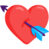 Heart With Arrow Emoji Copy Paste ― 💘 - messenger