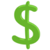 Heavy Dollar Sign Emoji Copy Paste ― 💲 - messenger