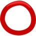 Hollow Red Circle Emoji Copy Paste ― ⭕ - messenger