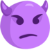 Angry Face With Horns Emoji Copy Paste ― 👿 - messenger