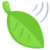 Leaf Fluttering In Wind Emoji Copy Paste ― 🍃 - messenger