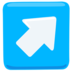 Up-right Arrow Emoji Copy Paste ― ↗️ - messenger