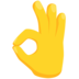 OK Hand Emoji Copy Paste ― 👌 - messenger
