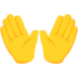 Open Hands Emoji Copy Paste ― 👐 - messenger