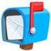 Open Mailbox With Raised Flag Emoji Copy Paste ― 📬 - messenger