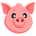 Pig Face Emoji Copy Paste ― 🐷 - messenger