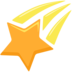Shooting Star Emoji Copy Paste ― 🌠 - messenger