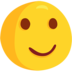 Slightly Smiling Face Emoji Copy Paste ― 🙂 - messenger