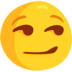 Smirking Face Emoji Copy Paste ― 😏 - messenger