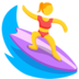 Person Surfing Emoji Copy Paste ― 🏄 - messenger